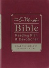 The 5 Minute Bible Reading Plan and Devotional: Read the Bible in Minutes a Day (Leathersoft)